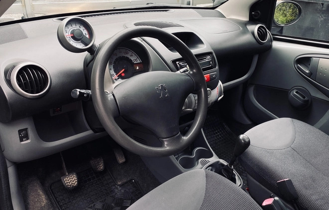 Peugeot 107 cena 10900 przebieg: 192000, rok produkcji 2008 z Sopot małe 277